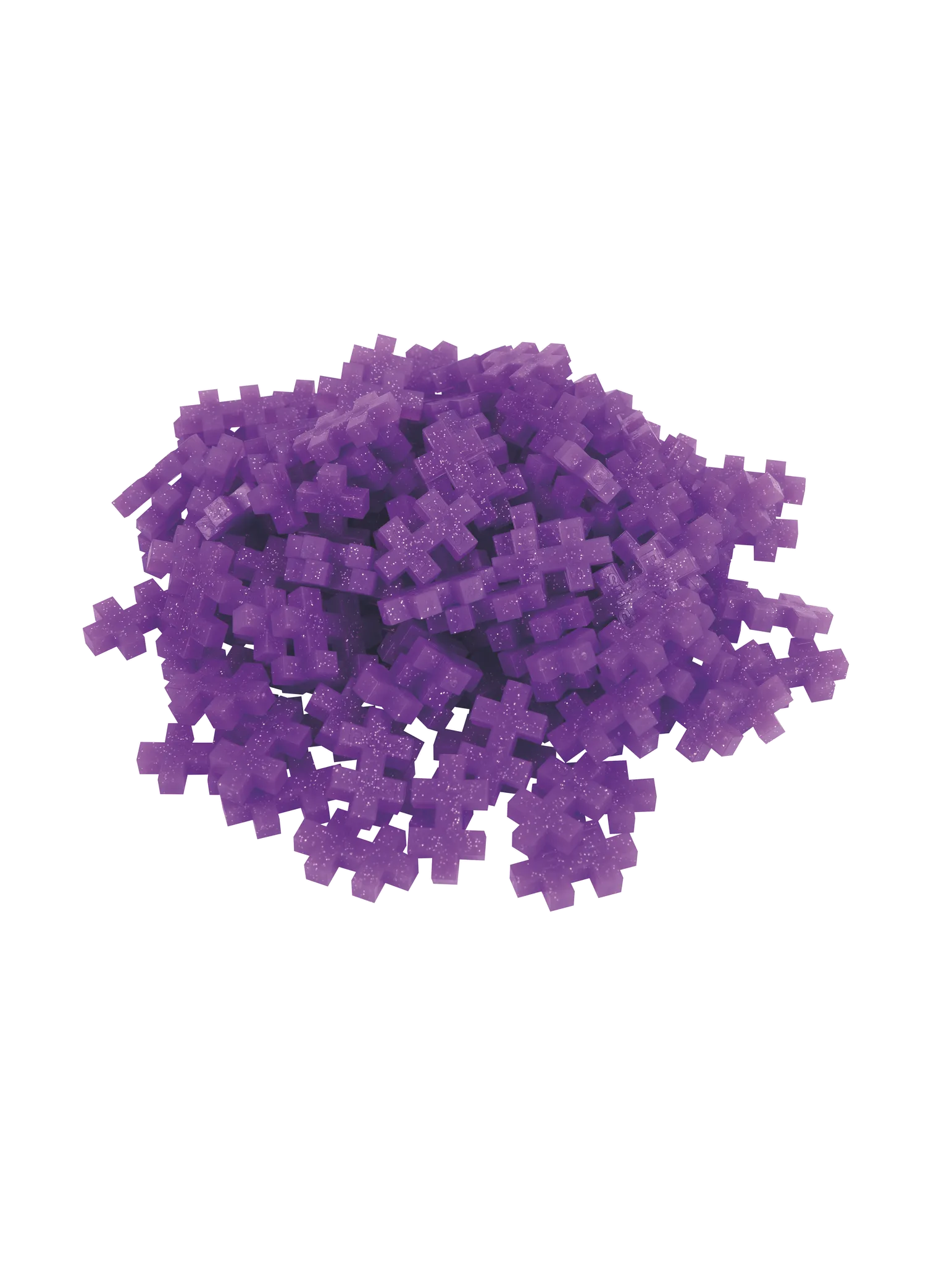 Lila Glitter - 150 stk